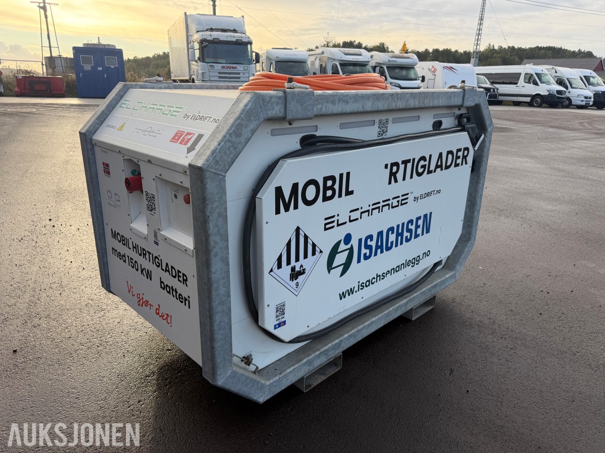 2023 ELCHARGE Modular Charging Unit - 150kWh hurtiglader
