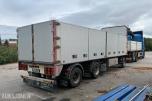Scania R620 V8 kranbil med HIAB 195-5 kran og 3-akslet henger