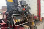 Scania R620 V8 kranbil med HIAB 195-5 kran og 3-akslet henger