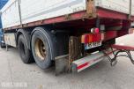 Scania R620 V8 kranbil med HIAB 195-5 kran og 3-akslet henger