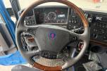 Scania R620 V8 kranbil med HIAB 195-5 kran og 3-akslet henger