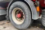 Scania R620 V8 kranbil med HIAB 195-5 kran og 3-akslet henger