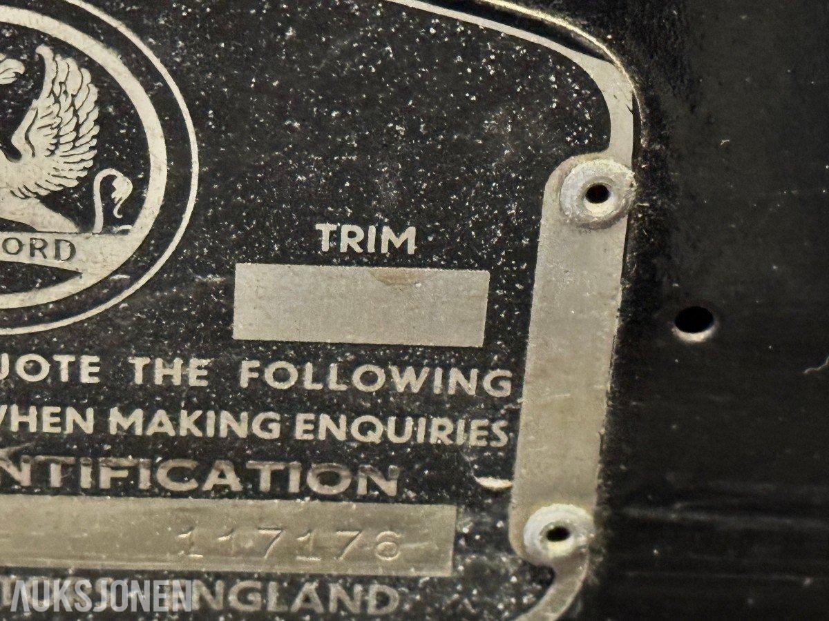 1961 Bedford J2LC2 Lastebil lav km 68078 km