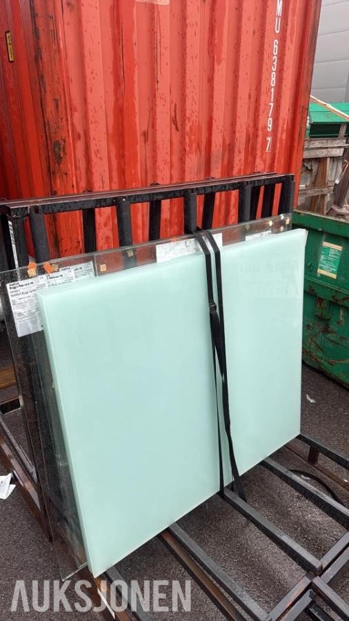Frostet laminert glass 8,76 mm - 6 stk