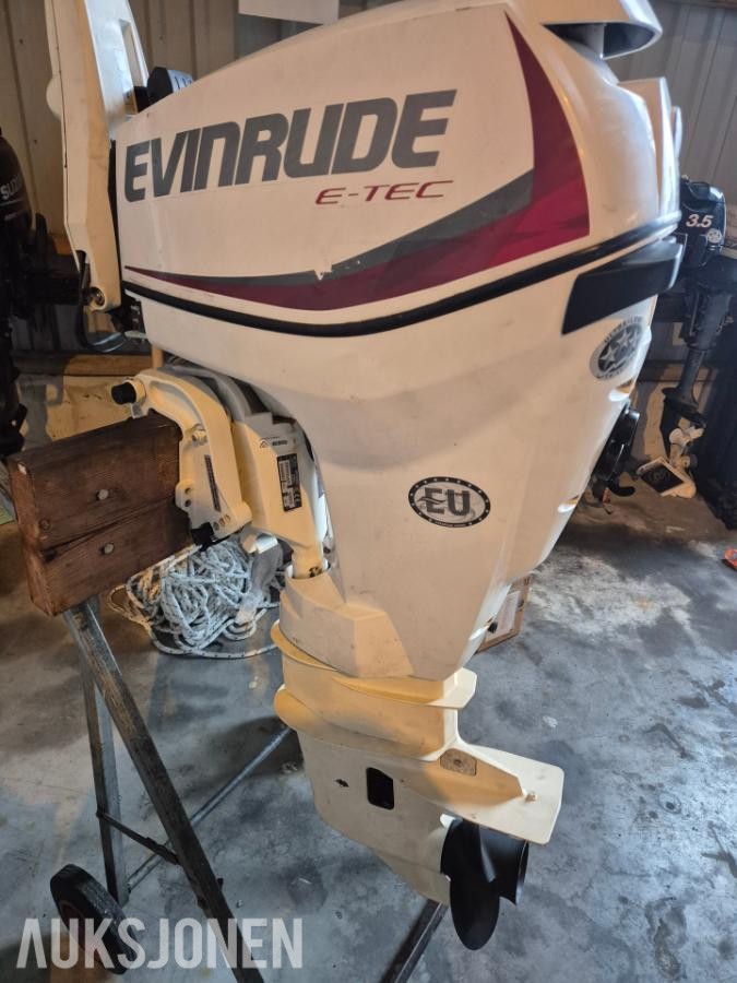 2016 Evinrude 30 E-tec, Lang stamme