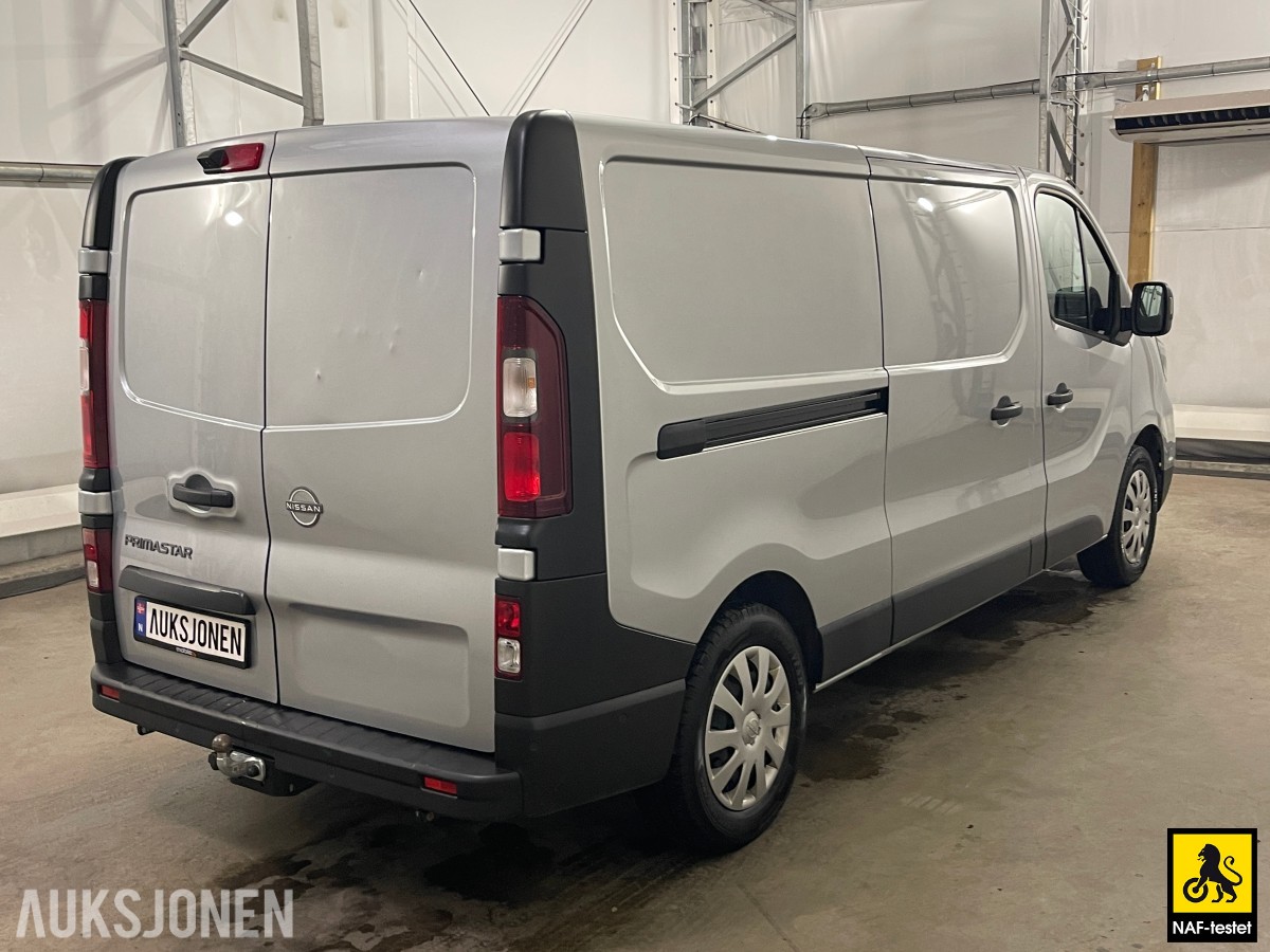 2025 Nissan Primastar 2,0 DCI 150 HK L2 AUT HENGERFESTE LED KAMERA BLIS CRUISE FILASSIST
