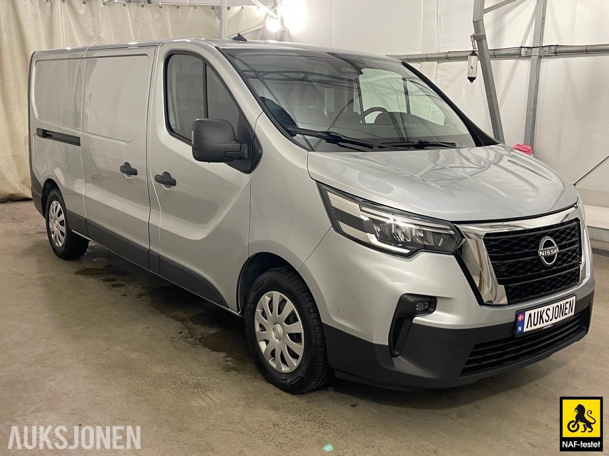 2025 Nissan Primastar 2,0 DCI 150 HK L2 AUT HENGERFESTE LED KAMERA BLIS CRUISE FILASSIST