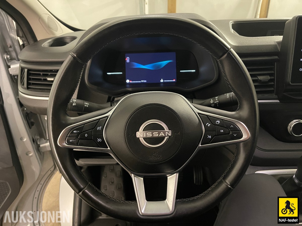 2025 Nissan Primastar 2,0 DCI 150 HK L2 AUT HENGERFESTE LED KAMERA BLIS CRUISE FILASSIST
