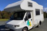 Fiat Ducato Knaus bobil - solcellepanel  truma eu ok 07.2028