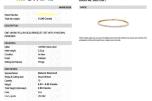 2.86CT DIAMANTARMBÅND I 14K GULL. NATURLIGE DIAMANTER! TAKSTBREV OG SERTIFIKAT!