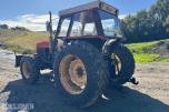 1988 Zetor 12145 traktor med skuffe 