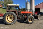 1988 Zetor 12145 traktor med skuffe 