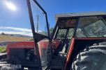 1988 Zetor 12145 traktor med skuffe 