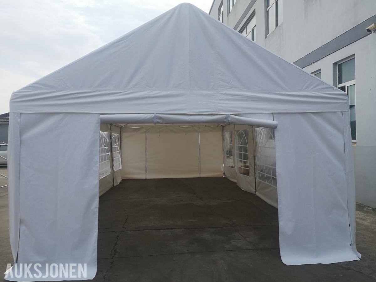 INGEN MINSTEPRIS - PVC Party Telt 4x8 meter. B-vare