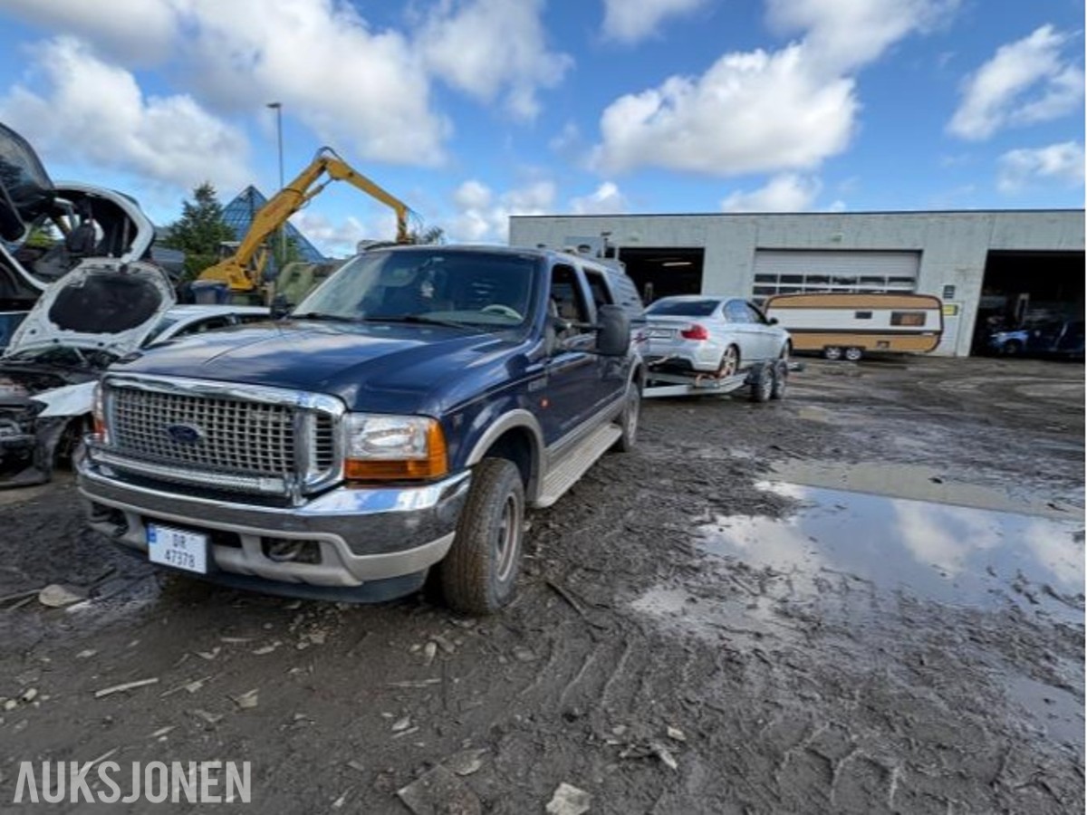 2002 FORD EXCURSION 6.8 BENSIN AWD AUTOMAT, SKINNSETER, HENGERFESTE