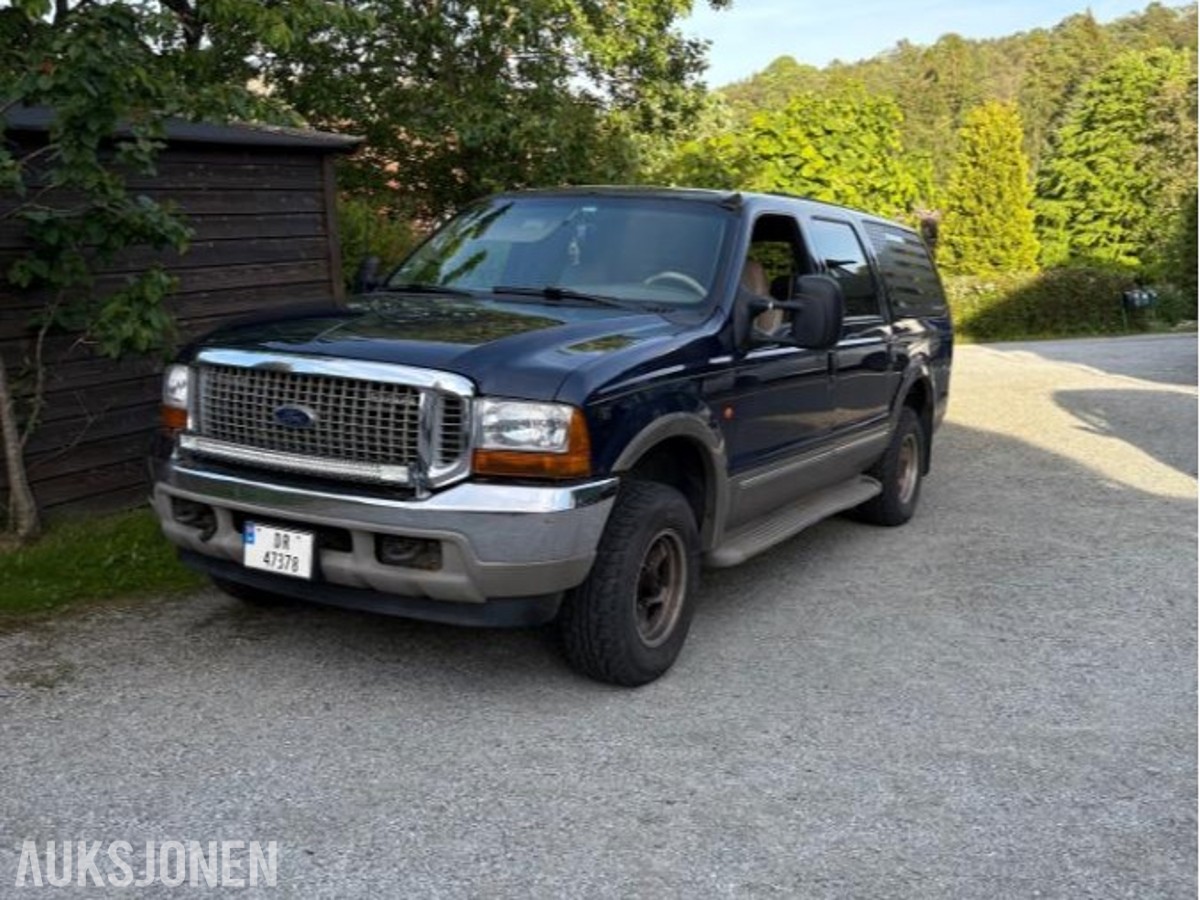 2002 FORD EXCURSION 6.8 BENSIN AWD AUTOMAT, SKINNSETER, HENGERFESTE