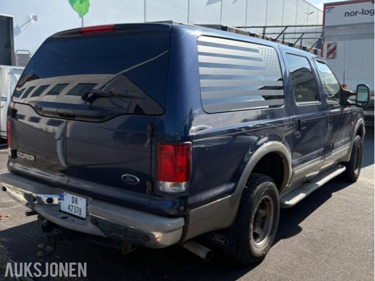 2002 FORD EXCURSION 6.8 BENSIN AWD AUTOMAT, SKINNSETER, HENGERFESTE