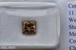 1.00CT LØS PRINCESS DIAMANT. SERTIFIKAT!