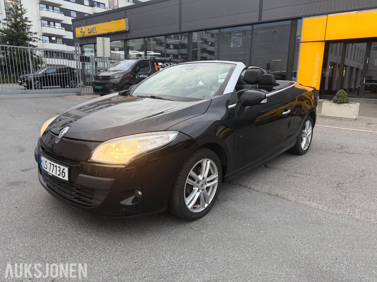 2012 Renault Megane Cabrio cc3 1.5 110hk keyless carplay 145000km