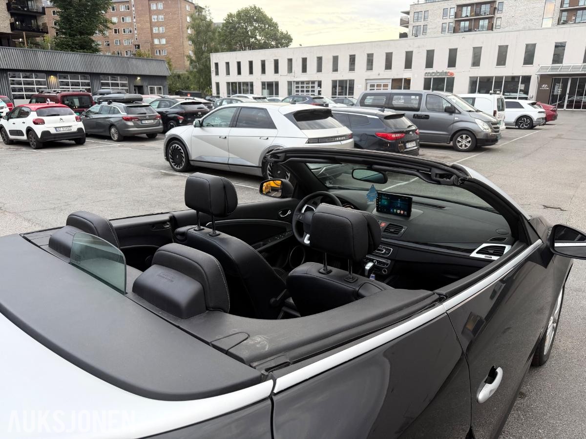 2012 Renault Megane Cabrio cc3 1.5 110hk keyless carplay 145000km