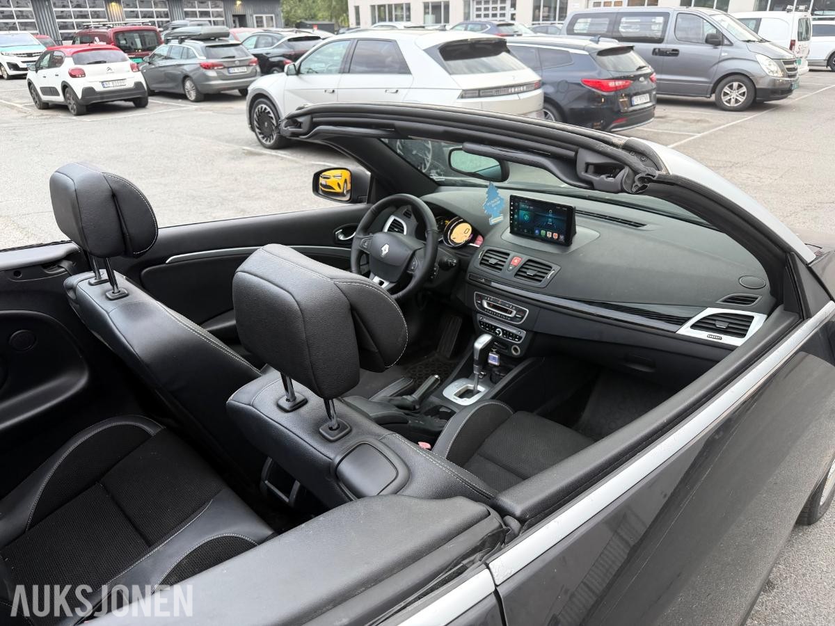 2012 Renault Megane Cabrio cc3 1.5 110hk keyless carplay 145000km