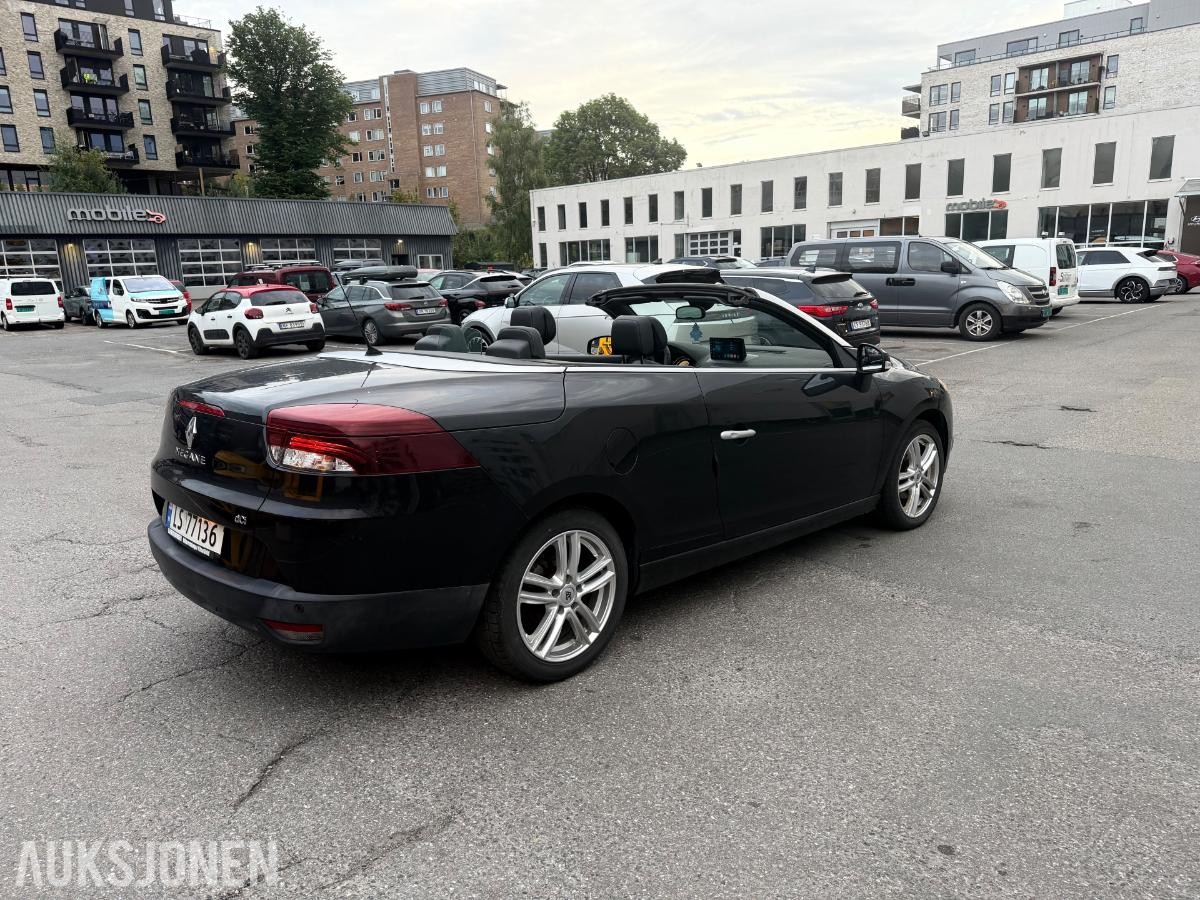 2012 Renault Megane Cabrio cc3 1.5 110hk keyless carplay 145000km