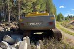 2001 Volvo EC 240LC, Ikke sertifisert, 13348 timer, graveskuffe