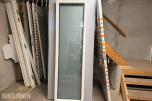 3 lags fastkarmsvindu (1985 x 585 mm.) Heltre hvitmalt.