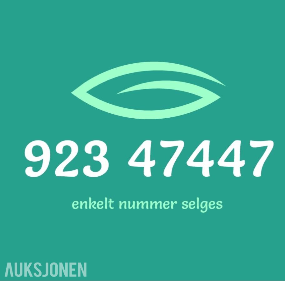 Enkelt nr: 923 47447