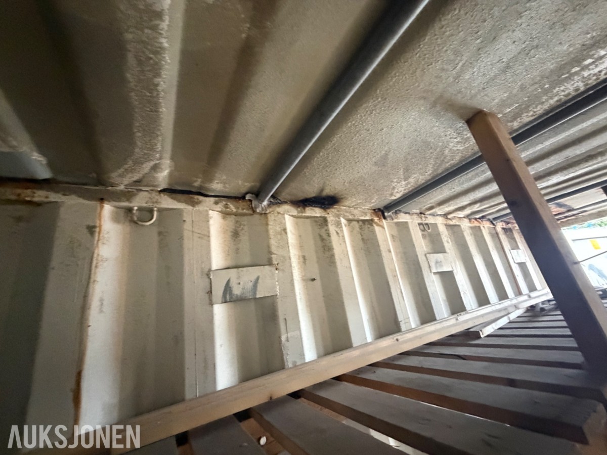 2C Fots Container - Innredet som Verksted/lager