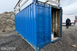 2C Fots Container - Innredet som Verksted/lager