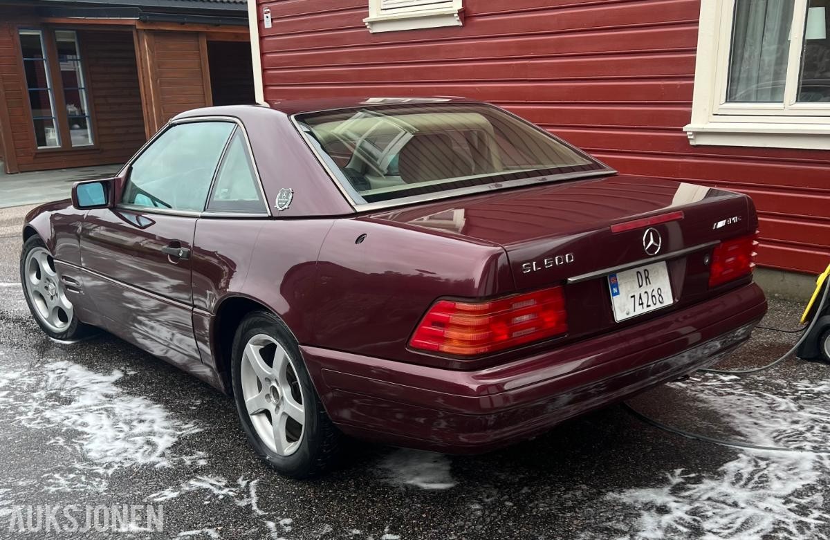 1996 Mercedes-Benz SL 500 5.0 V8 320HK HARDTOP/ SOFTTOP, AUTOMAT
