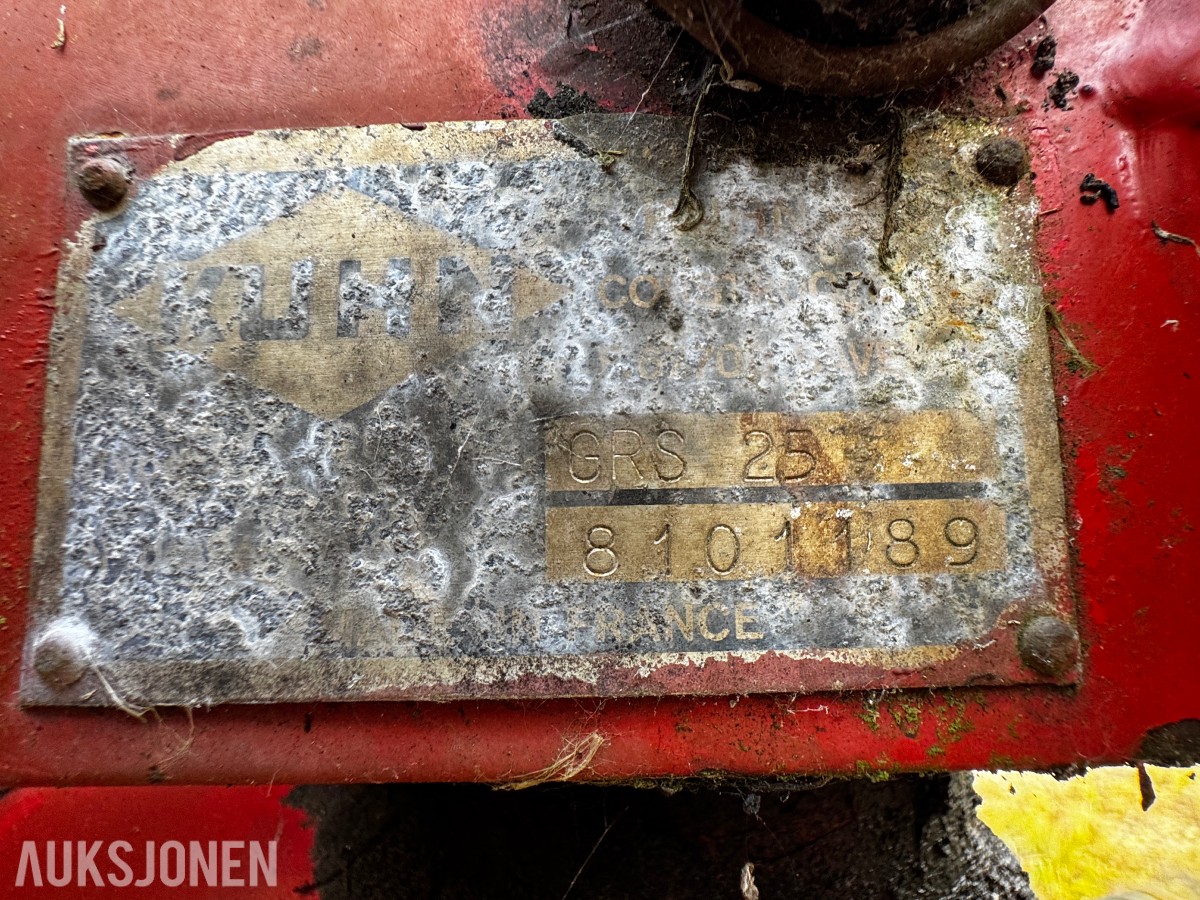Kuhn GRS 25 kombinert to-rotors kombirive og høyvender