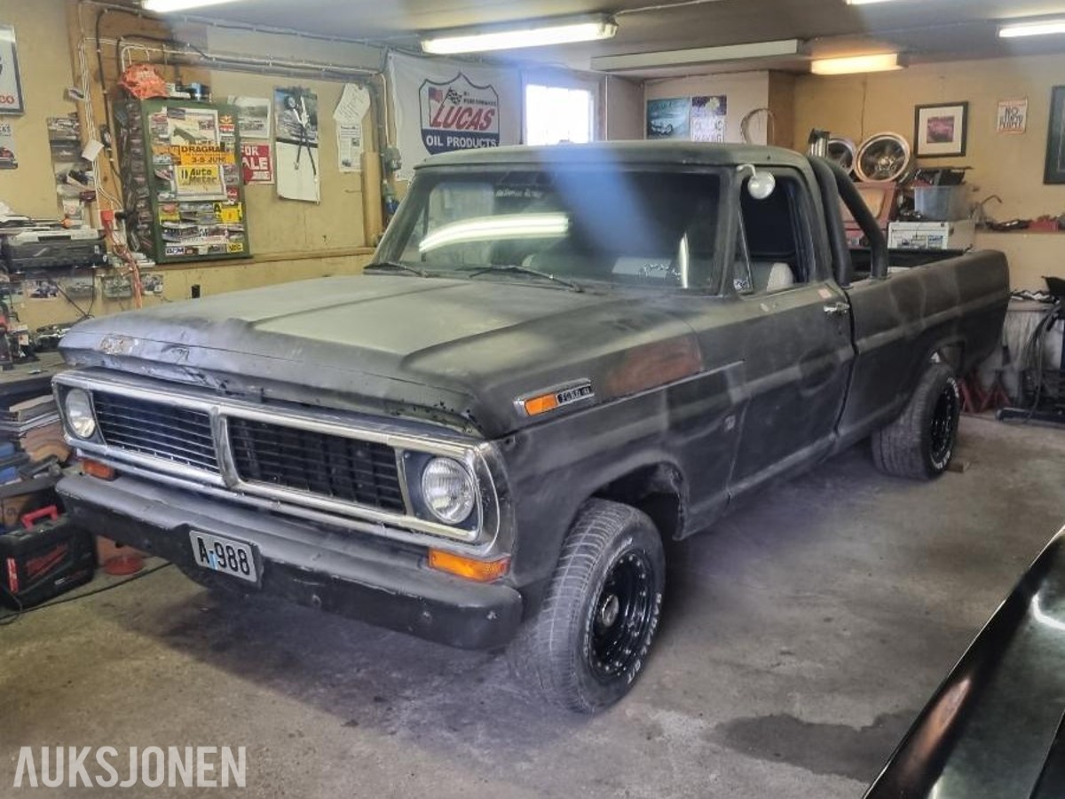 1969 Ford  F100 Longbed pickup - prosjekt  21949km