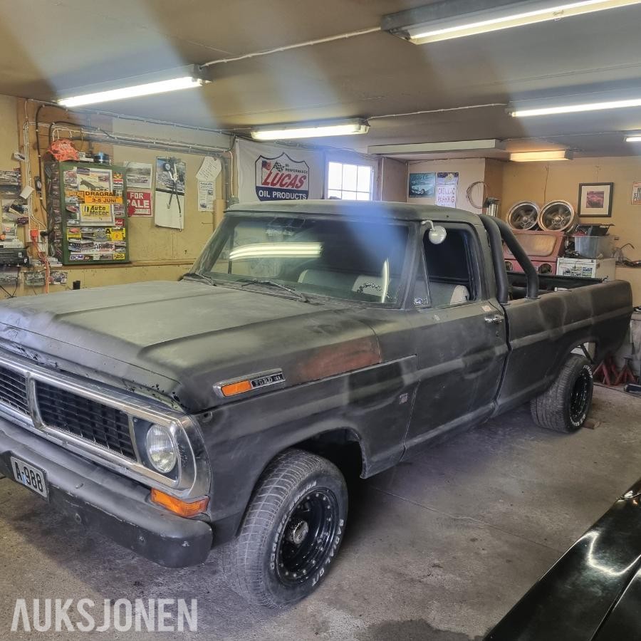 1969 Ford  F100 Longbed pickup - prosjekt  21949km