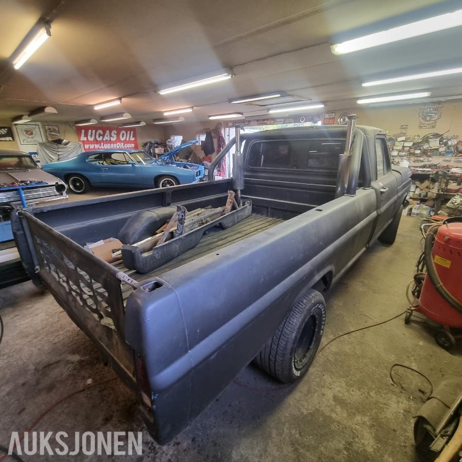1969 Ford  F100 Longbed pickup - prosjekt  21949km