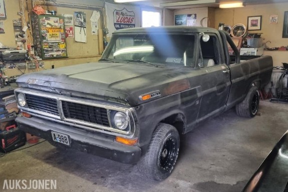 1969 Ford  F100 Longbed pickup - prosjekt  21949km