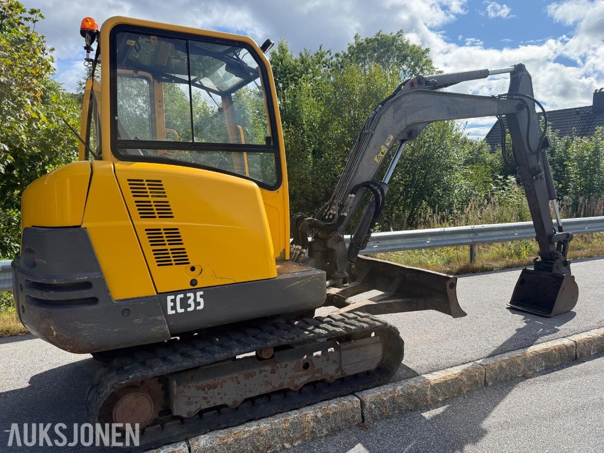 2007 Volvo EC35 gravemaskin - 1790 timer MVA FRI