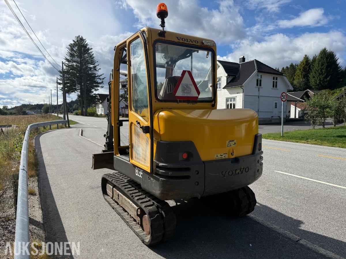 2007 Volvo EC35 gravemaskin - 1790 timer MVA FRI