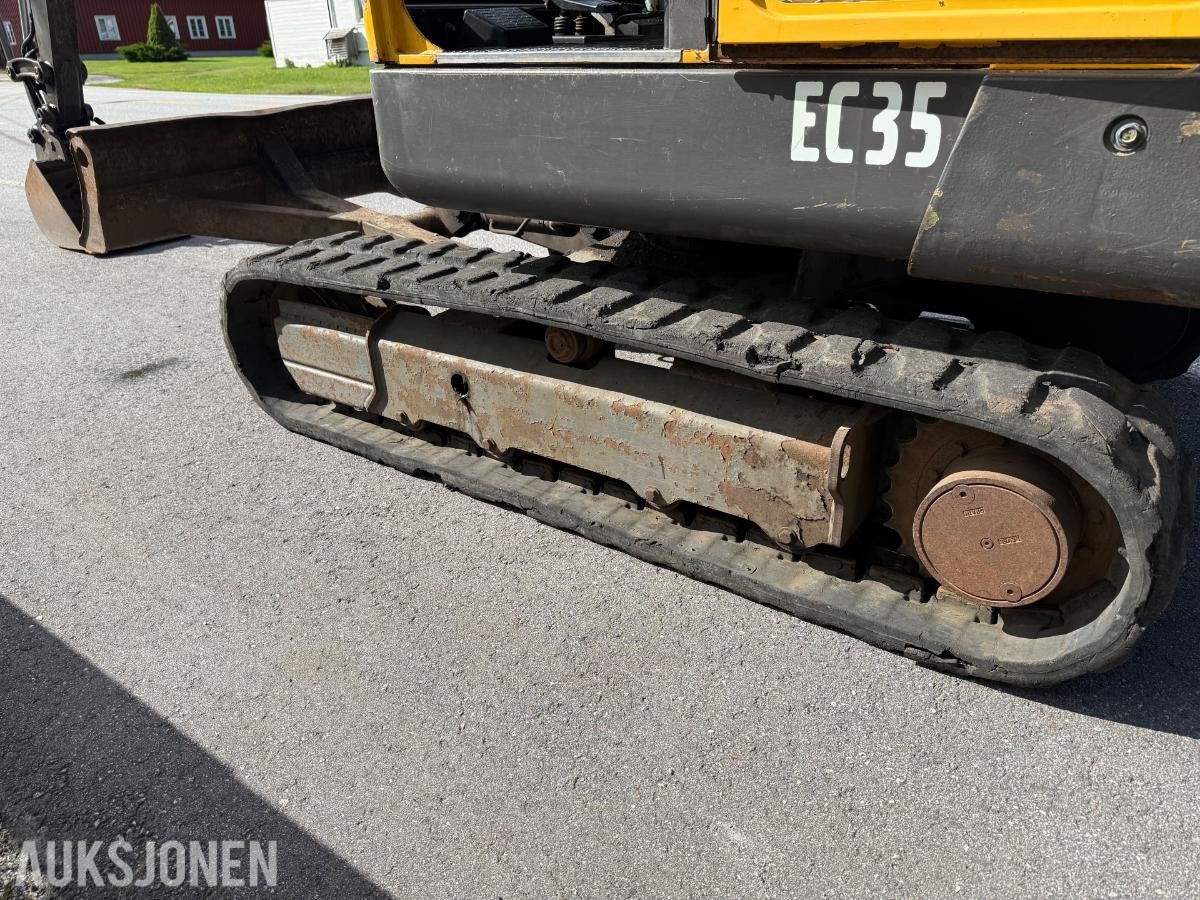 2007 Volvo EC35 gravemaskin - 1790 timer MVA FRI