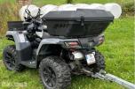 2024 CFMOTO 850 ATV MED HENGER, BRØYTESKJÆR OG SANDSTRØER