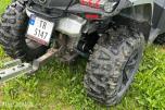 2024 CFMOTO 850 ATV MED HENGER, BRØYTESKJÆR OG SANDSTRØER