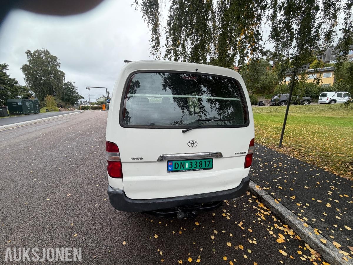 2010 TOYOTA HIACE 2.5 D-4D 4WD HENGERFESTE EU OK TIL 09.2028