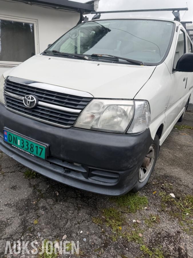 2010 TOYOTA HIACE 2.5 D-4D 4WD HENGERFESTE EU OK TIL 09.2028