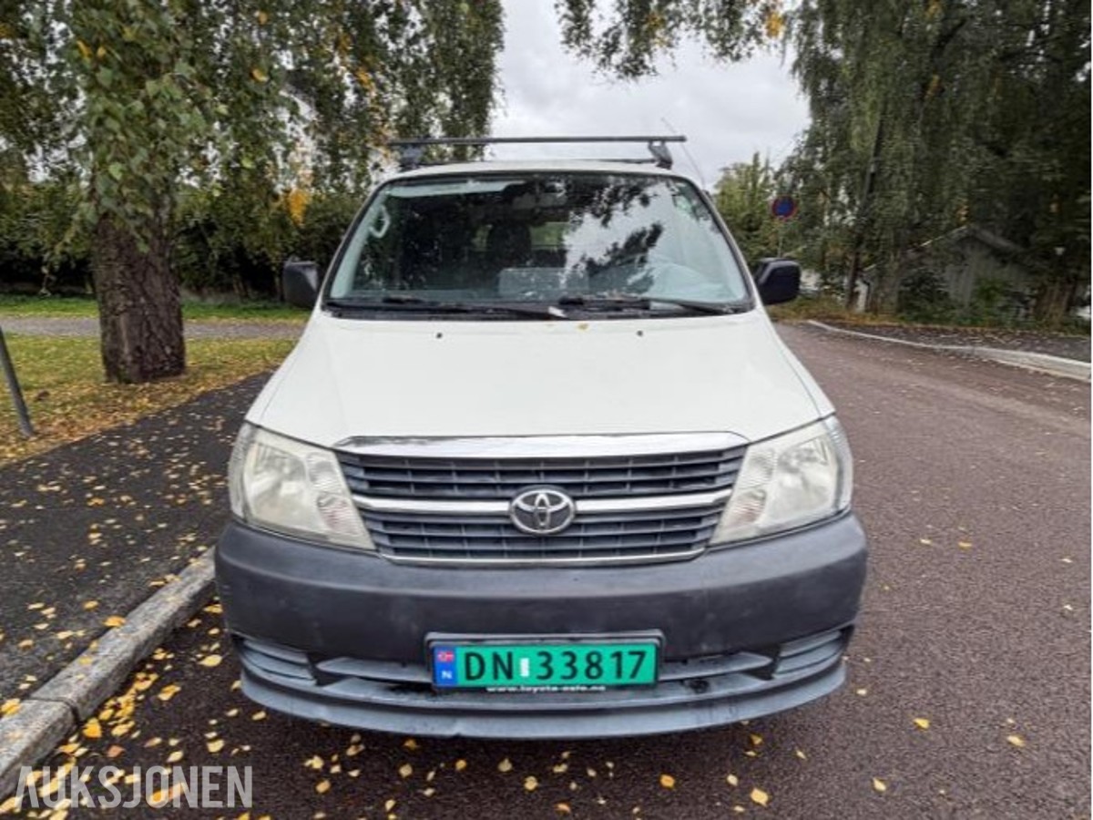 2010 TOYOTA HIACE 2.5 D-4D 4WD HENGERFESTE EU OK TIL 09.2028