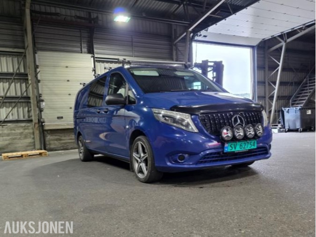 2015 MERCEDES-BENZ VITO V119 A3 4MATIC AUTOMAT, WEBASTO, RYGGEKAMERA