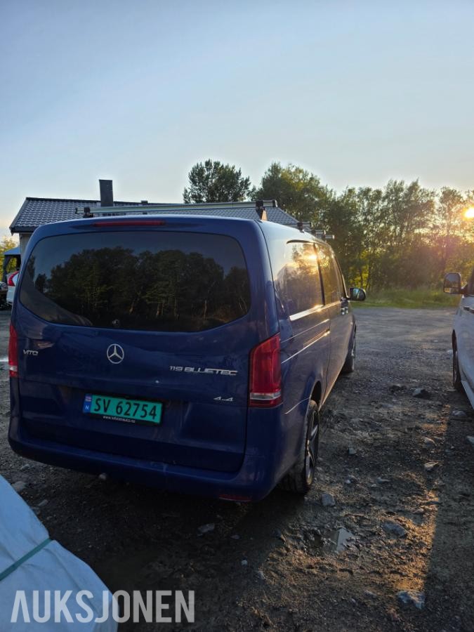 2015 MERCEDES-BENZ VITO V119 A3 4MATIC AUTOMAT, WEBASTO, RYGGEKAMERA
