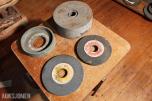 Diverse  Slipesteiner  - totalt 125 stk 