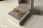 Gult gull 18k Van cleef design