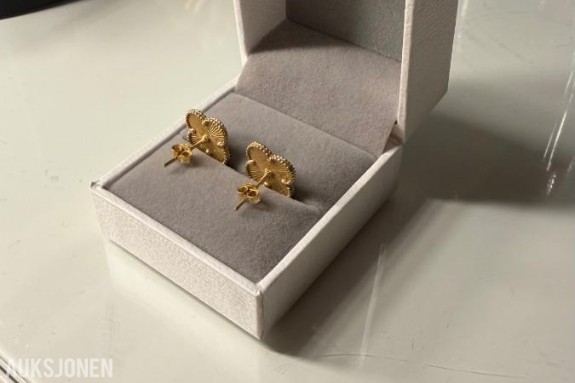 Gult gull 18k Van cleef design